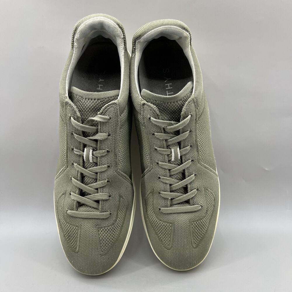 Rothy's RS01 Casual Knit Sneakers Men's Size 11 Green Comfort Low Top Lace Shoes - Picture 5 of 10